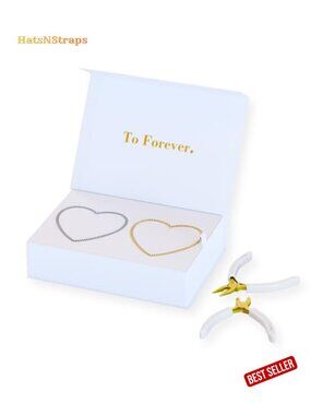 DIY Couples Bracelet Making Kit – Stainless Steel Infinity
